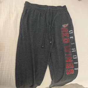 Detroit Red Wings Gray Sweatpants